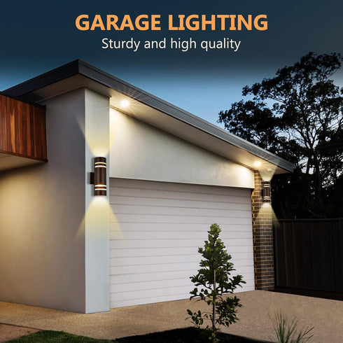 IP65 Housen Solutions Outdoor Light Fixture, Waterproof Exterior Lighting Fixtures, Oil Rubbed Bronze Aluminum Wall