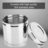 304 10cm Medical Ointment Jar, Stainless Steel Jar with Lid for Cotton Balls Gauze and Dressings, Diameter Cotton