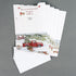 Set 6 (3 3 5/8" 7" Red Truck Puppy Cash Christmas Card Holders by Susan Winget, of Holiday Money Cards Designs), x