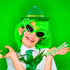 St Patrick's Day Wooden Pencils, Shamrock Green Party Pencils for Kids, 50 Pieces
