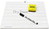 The Classics Dry Erase Whiteboard Kit, Complete Set with 11.75 x 9 Inches Board, Black Pen and Eraser