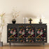 17.5In 118In Dark Green Floral Wallpaper Peel and Stick, Vintage Botanical Wallpapers Self-Adhesive Contact Paper