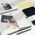 POPRUN 8 Pack Waterproof Leather Hardcover Lined Journal Notebooks, A5 Classic College Ruled for Writing, 5.5 x 8.3