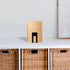 4pcs Set Healifty Metal Bookends for Desk Bookshelf Accessories Non-Skid Book Organizer for Heavy Books for Office