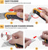 KAMBOLLY 6 1 5 Folding Utility Knife, Box Cutter Knife, Razor Work Knives, in Utility Knives Multitool with Razor