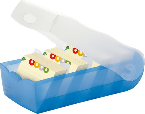 HAN 997-643, Croco Flashcard Index Box. for Learning Vocabulary in an Ingeniously Simple