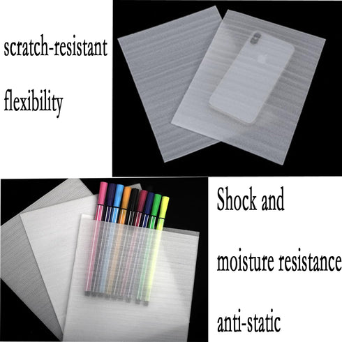 Yonggan Niuniu Packing 40 Set UltimateMoving Kit: EPE Foam Pouches, Sheets, Fragile Stickers for Dishes Glassware