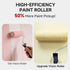 6 Set 9" 2" 51" 11" Set Paint Roller Kit with Extension Pole - Pieces with Paint Roller, Paint Brush, Adjustable