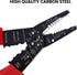KAIWEETS Wire Stripper 10-22 AWG, Multipurpose Electrical Wire Pliers with Screw Cutter