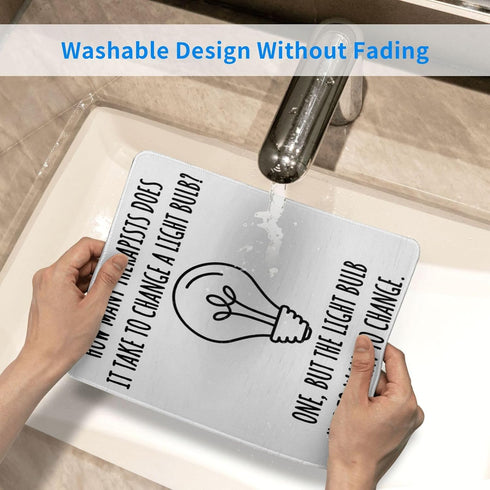 Ztfrdedrf 10 12 Dog Lover Owner Gifts, Does It Take to Change Water Resistant Mouse Pad with Stitched Edge Computer