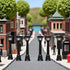 Pxiryanlow 10PCS Mini Street Light Model Railway Train Lamp Miniature Plastic Village Pathway Lantern Post for Micro