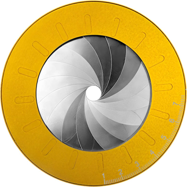 Generic Circle Maker with Rotatable Aperture Mechanism, Adjustable Stainless Steel Compass Ruler, 5