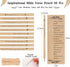 Yeaqee 50 Pcs Bible Verse Pencils Bulk, Christian Back to School Gifts with Inspirational Bookmarks for Students (Rope)