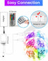 200ft, VOLIVO LED Strip Lights for Bedroom Smart Bluetooth RGB Light Strips with App Control & Music Sync, Color