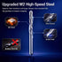 50 1/8" Tondiamo Pcs Drywall Router Bits Rotor Drywall Drill Bits High Speed Steel Spiral Guide Point Cutting Diameter