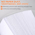 esahpss A4 80gsm, 100 Pack Copy Paper Sheets per Bright White Printer Paper for Inkjet & Laser, Smooth Double-Sided