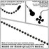 LXUEJIE 4 Pack Set, 13.58 Inches bulb Ceiling Fan Chain Extender Fan Light Shaped Pull Chains Extenders for Ceiling