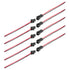 VANDESAIL JST SM Connector 40 Pack, 2Pin Jack Plug Male to Female Wire Adapter for LED Light Strip (20 Pairs, 10CM)