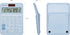 UNIONE Calculator with Bright LCD, Dual Power Handheld Desktop for Business, Office, High School (Blue)