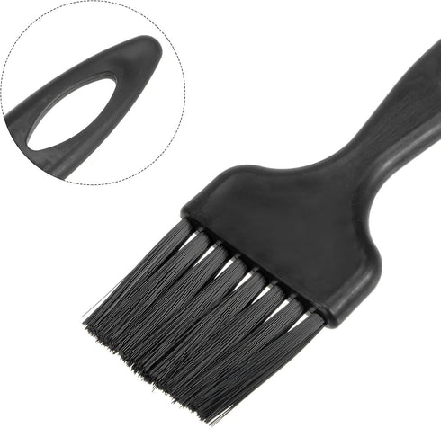 uxcell 2 Pcs Anti Static ESD Brush, Plastic Handle Nylon Lab Cleaning Brushes for Electronics, Keyboard, PCB, BGA