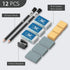 Mr. Pen Art Eraser Set, 12 Pcs Pencil Erasers for Artists, Drawing Erasers for Art