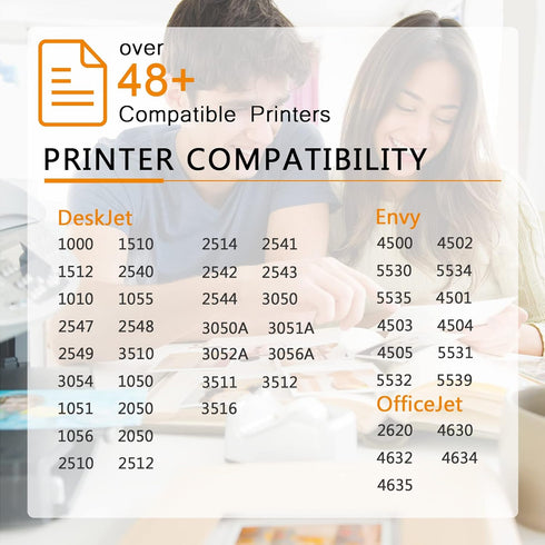 Inktopia Remanufactured HP 61XL Ink Cartridges High Yield (1 Black 1 Tricolor) for HP Envy 4500, Deskjet 1000,