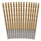 Mulwark M35 15 Piece Cobalt Drill Bit Set, Titanium Nitride Coated for Hardened Steel, Plastic, or Wood
