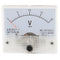 uxcell 85C1-V Panel DC Voltage Volt Analog Gauge Meter, Voltmeter 0-20V
