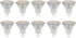 Simba Lighting LED MR11 Flood Light Bulbs (10 Pack) 12V 3W 20W Halogen Replacement for Landscape