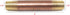 Metal Magery Brass Long Nipple, 1/4" X 1/4", 3" Length Male NPT Pipe Fitting