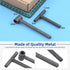 Glarks 4Pcs Motorcycle Engine Valve Adjustment Tool Kit, Engine Screw Spanner Wrench with Feeler Gauges