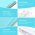 Forvencer Password Book, 5.3"x7.6", Medium Size, Spiral Password Keeper, Cute Organizer Logbook for Home Office, Purple