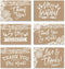 Hadley Designs 24 Rustic Kraft Thank You Cards with Envelopes, Sympathy Notes for Adult Funeral or Gift Gratitude