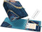 Ospelelf Mini 3 Ring Binder, 2 Inch, Cute for 5.5" x 8.5", Includes 5 Tab Dividers, Blue Marble for School and Office