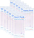 Officeva Budgenix Guest Checks Server Note Pads 12 Pack 600 Orders, Pink Guest