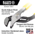 Klein Tools D502-6 Pump Pliers, Dipped 6-Inch Tongue and Groove, Yellow by Klein Tools