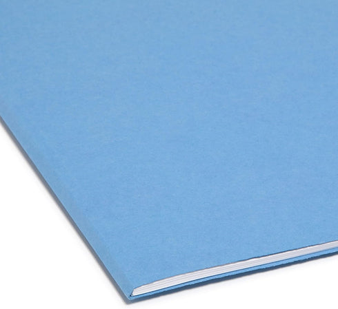 Smead File Folder, Blue, Reinforced 1/3-Cut Tab, Legal Size, 100 per Box (17034)