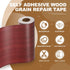 33'x 8", PATIKIL Self Adhesive Wood Grain Repair Tape Multi-Use Realistic Wood Grain Repair Patch for Furniture Floor