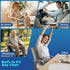 Tailbone Seat Cushion for Office Chair with Adjustable Loft, Thick Memory Foam Chair Cushion for Back & Sciatica Coccyx