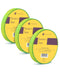 Bates Painters Tape, 0.7-Inch, 54 Yards/Roll, 3 Pack, Green, Wall Safe Masking Tape for Painting