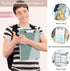 Heavy Duty Clipboard with Storage, 8.5x11 Clip Boards with 2 Storage Cases, Dark Green Nursing Clipboard Folder