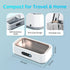 50kHz 3 22 oz Straps,304 Ultrasonic Jewelry Cleaner, Professional Portable Jewelry Cleaner Ultrasonic Machine