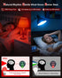7W 670nm Bulbs 4PK, 100% Bulb, A15 60W Bulbs BoRccdit Red Light for Sleep Blue Light Blocking Red Light Night Light