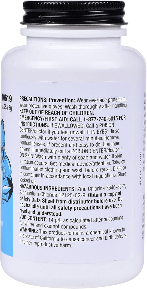 Hercules Climate Smooth Soldering Paste, Self Cleaning, Lead Free, With Screw Cap Brush #10619