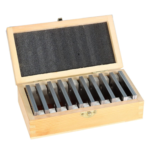 10-Pack Steel Parallel Set - 1/8In Thick 3In Long .0002In Hardened Precision Machinist Tools