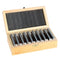 10-Pack Steel Parallel Set - 1/8In Thick 3In Long .0002In Hardened Precision Machinist Tools