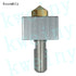 MK10 Hotend Kit for 3D Printer, Compatible with M3 and M4 Thermistor