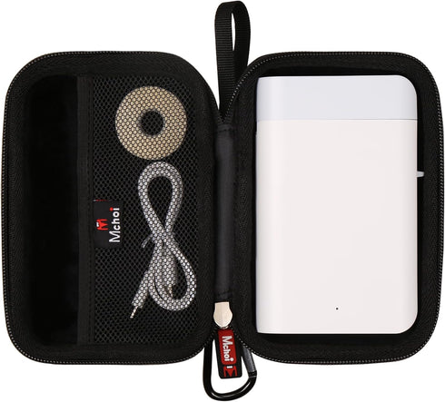 Mchoi Hard Case Suitable for BAQICK Label Maker Mini Printer WP9510, Waterproof Shockproof Portable Label Printer Protective Case, Case Only