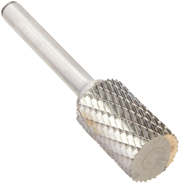 Drill America SA-6 Carbide Burr/Rotary File Cylindrical Double Cut for Die Grinder 5/8" Dia. x 1" Cut Length
