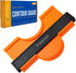 Contour Gauge Profile Tool with Lock, 10 Inches, Corner Measuring Tool for Odd Shapes, Carpenter Essentials